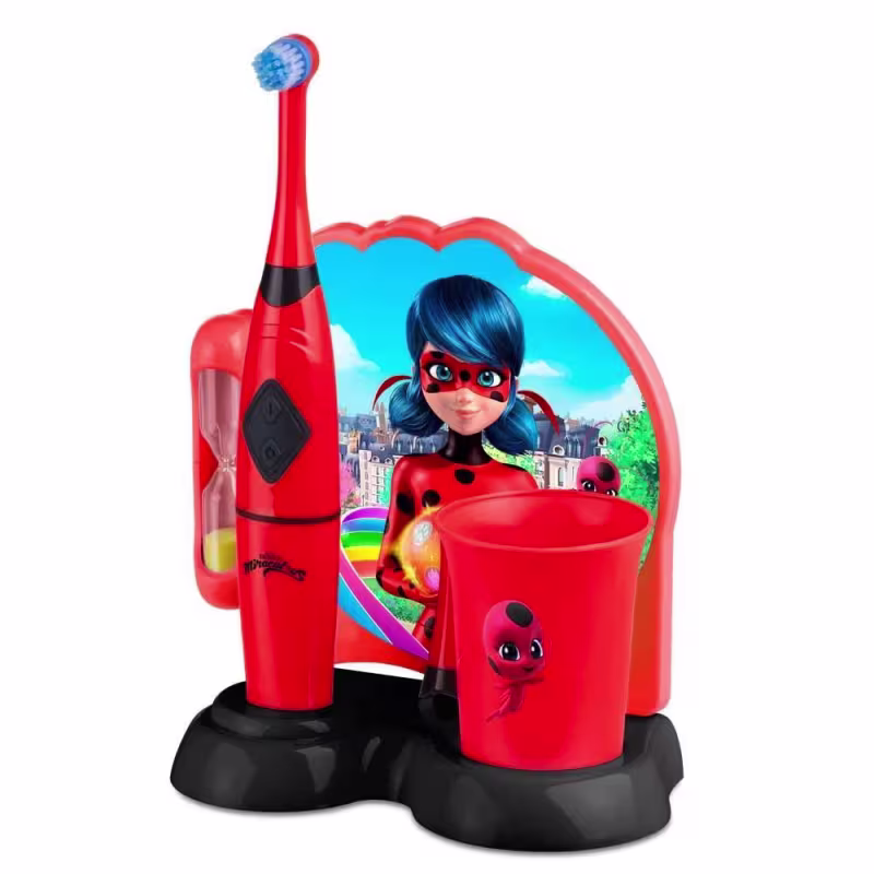 Escova Dental Rotacional Infantil Lady Bug -  Miraculous - HC428 HC428
