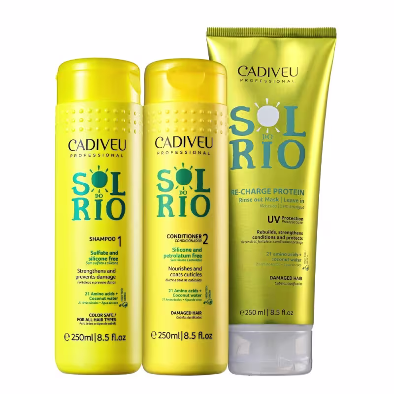 Kit Cadiveu Professional Sol do Rio Trio (3 Produtos)