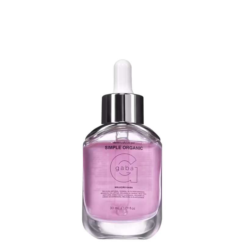 Kit Simple Organic GABA - Sérum Redutor de Linhas (2 Unidades)