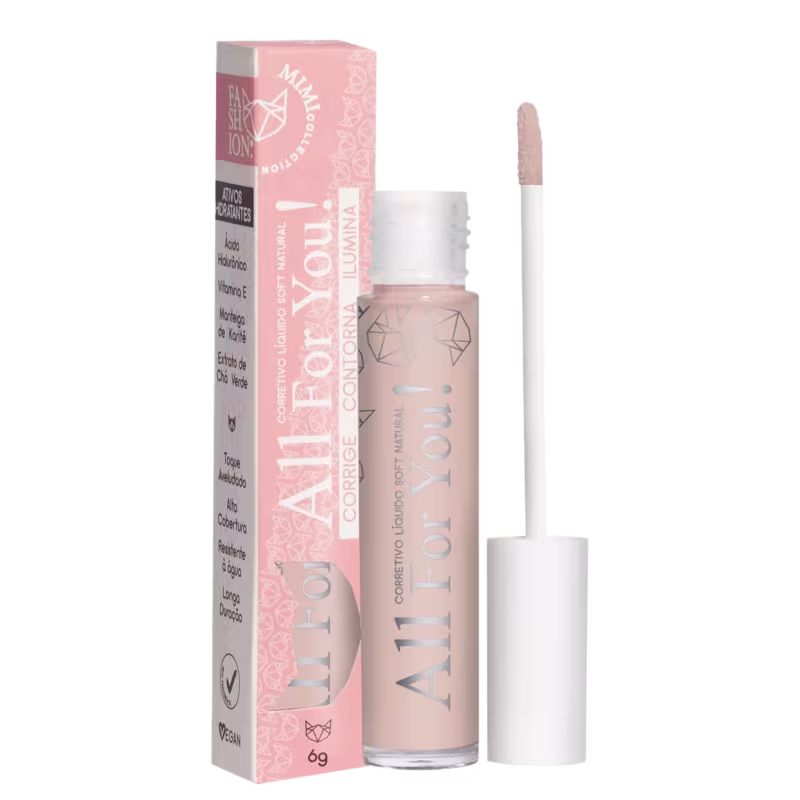 Fashion Mimi Collection Soft All For You! Juliana - Corretivo Líquido 6g