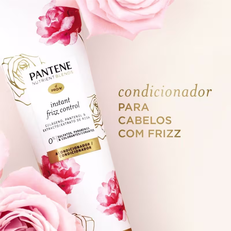 PANTENE Nutrient Blends Instant Frizz Control - Condicionador 235ml