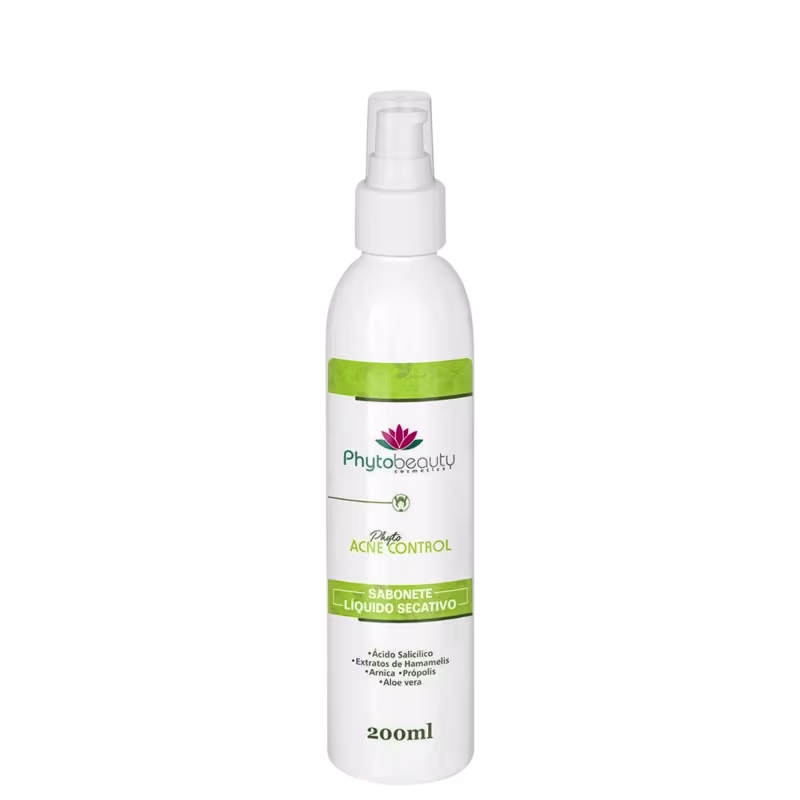 Phytobeauty Cosmetics Acne Control - Sabonete Líquido Facial 200ml