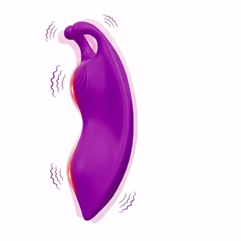 Vibrador Sexy Import Borboleta Buzzy Roxo, 1 produto.