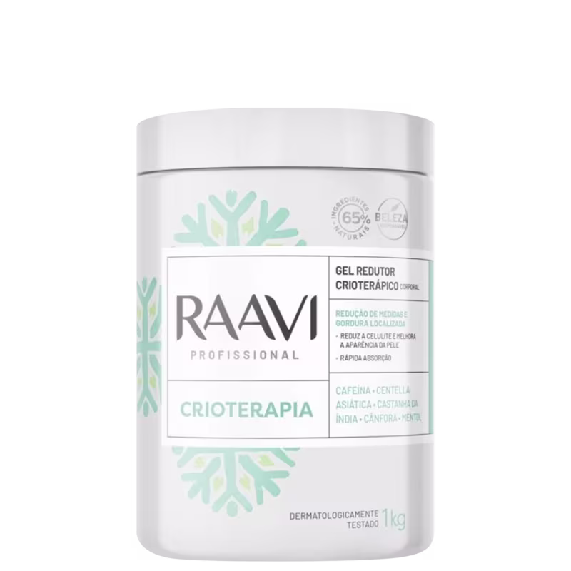 Kit Raavi Cosméticos Massagem Crioterapia + Pimenta Preta (2 Produtos)