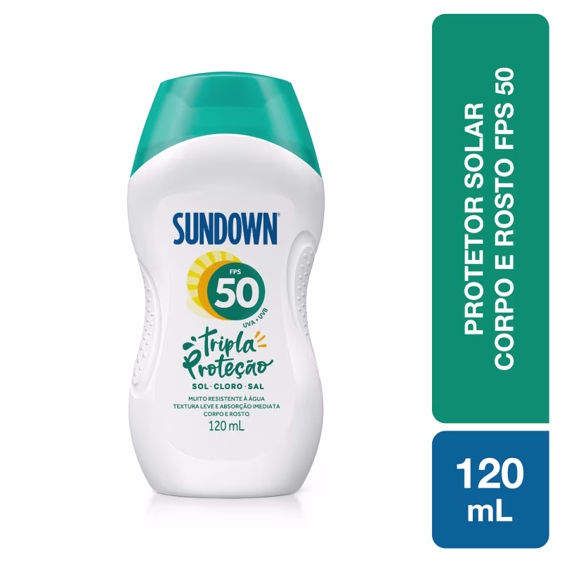 Sundown Starck FPS 50 - Protetor Solar 120ml