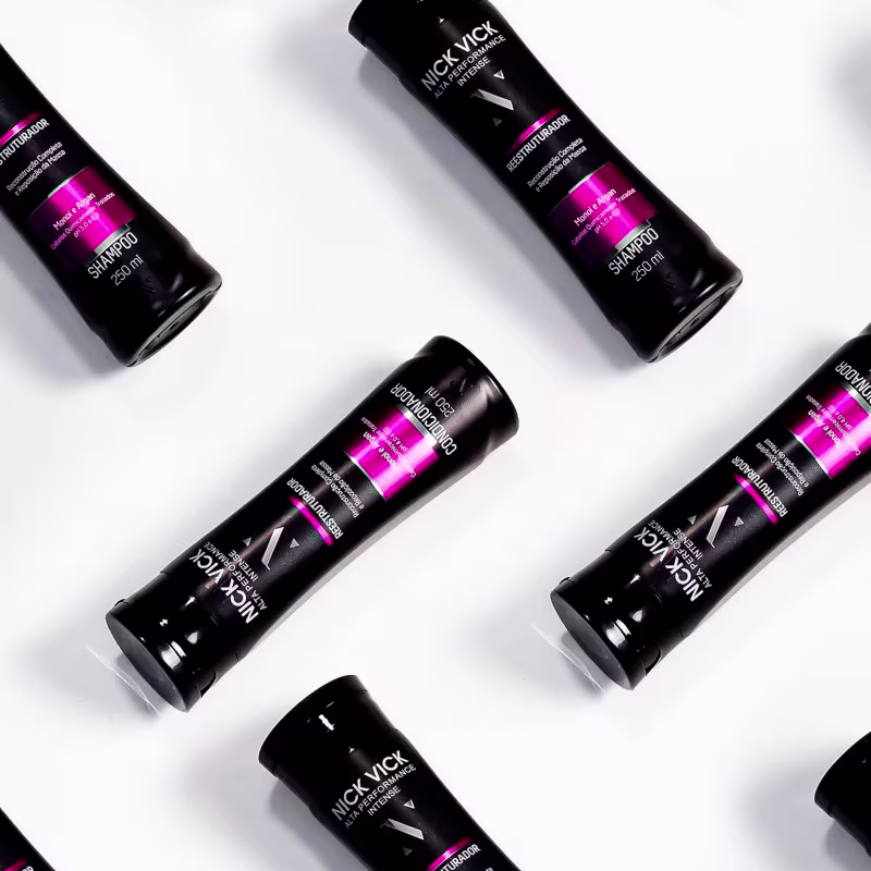Kit Nick & Vick Alta Performance Reestruturador (4 Produtos)