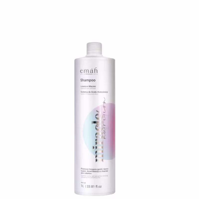 Kit Emáh Hair Care Miracle Nutrition Maciez Capilar (4 Produtos)