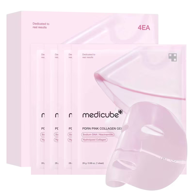 Mascara Facial Medicube PDRN em Gel - 4 unidades