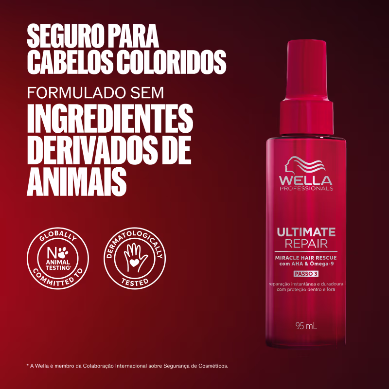 Sérum Capilar Wella Professionals Ultimate Repair Miracle Hair Rescue, 185ml.