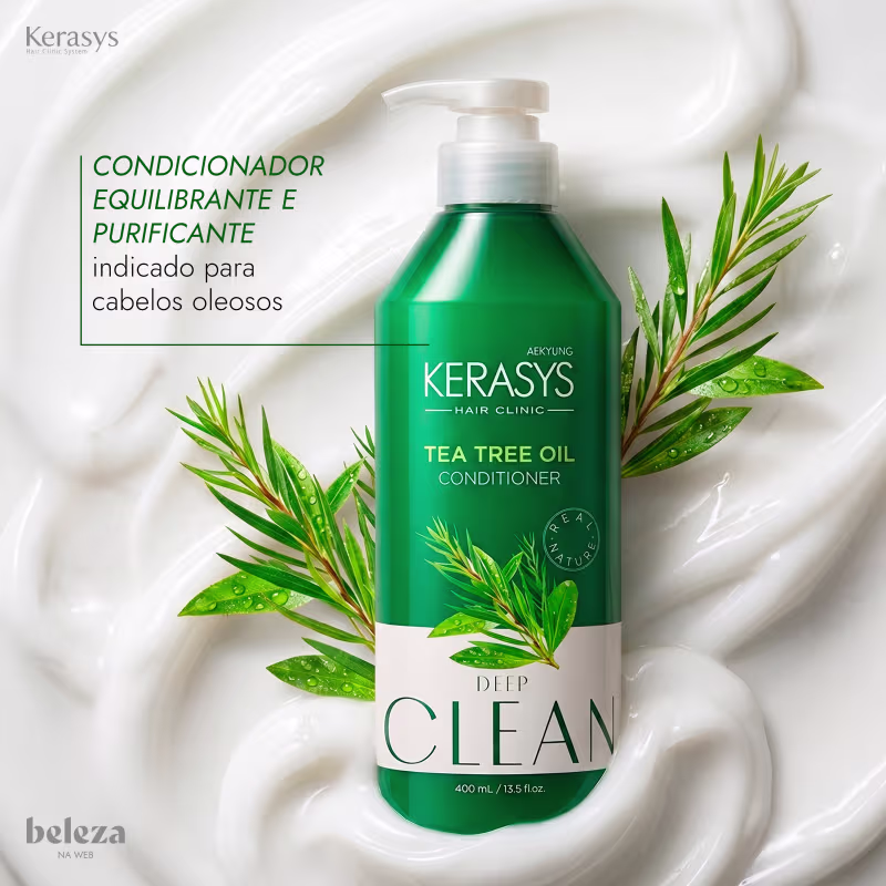 CONDICIONADOR EQUILIBRANTE E PURIFICANTE indicado para cabelos oleosos