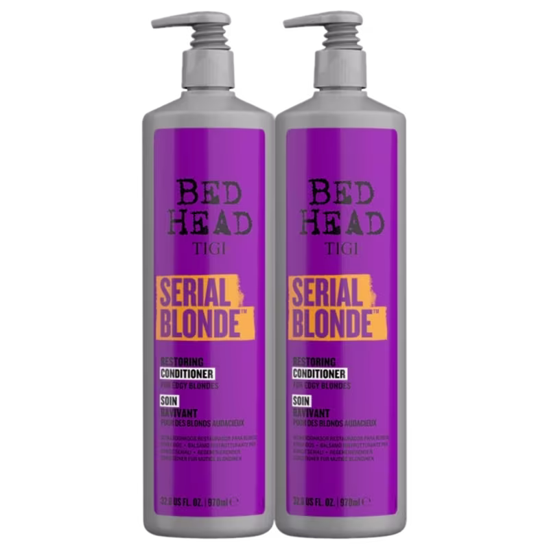 Kit TIGI Bed Head Serial Blonde Condicionador Salon Duo (2 Unidades)