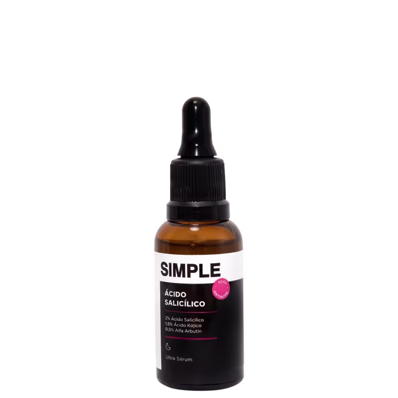 Simple Organic Ácido Salicílico Ultra Sérum - Sérum Facial 30ml