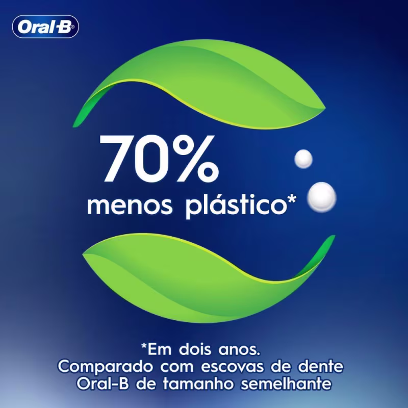 Refil Para Escova Dental Oral-B Clic com 2 unidades
