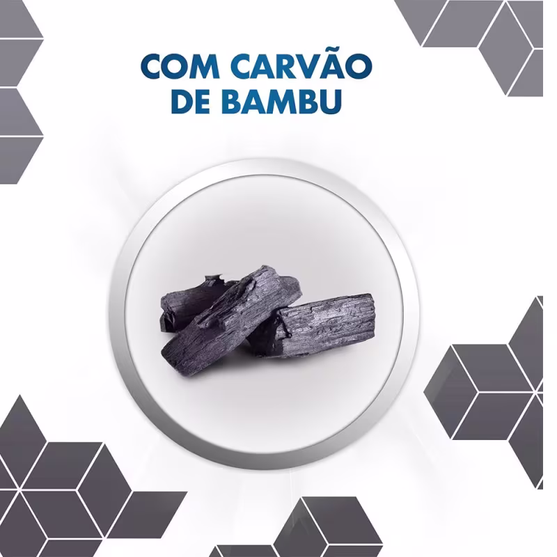 Creme Dental Oral-B 3D White Whitening Therapy Purification 102g com Carvão de Bambu