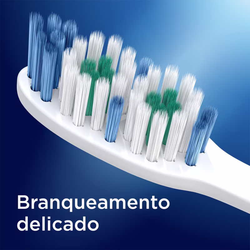 Escova Dental Oral-B Whitening Therapy Ultrafino Polidor 3 unidades