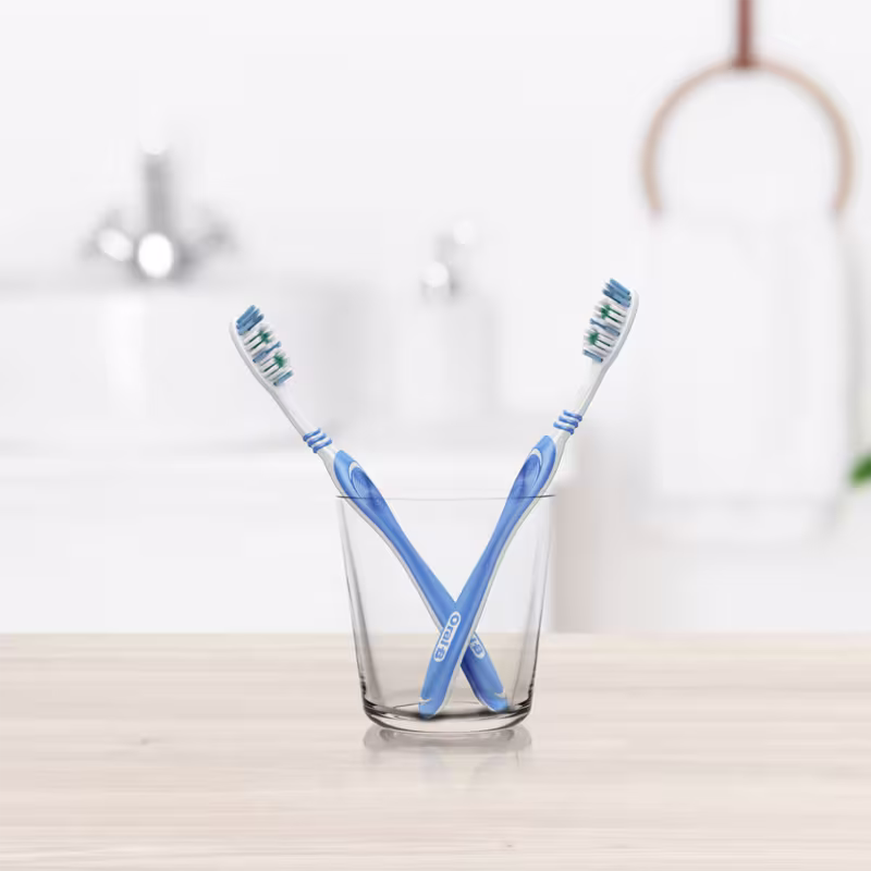 Escova Dental Oral-B Whitening Therapy Ultrafino Polidor 3 unidades