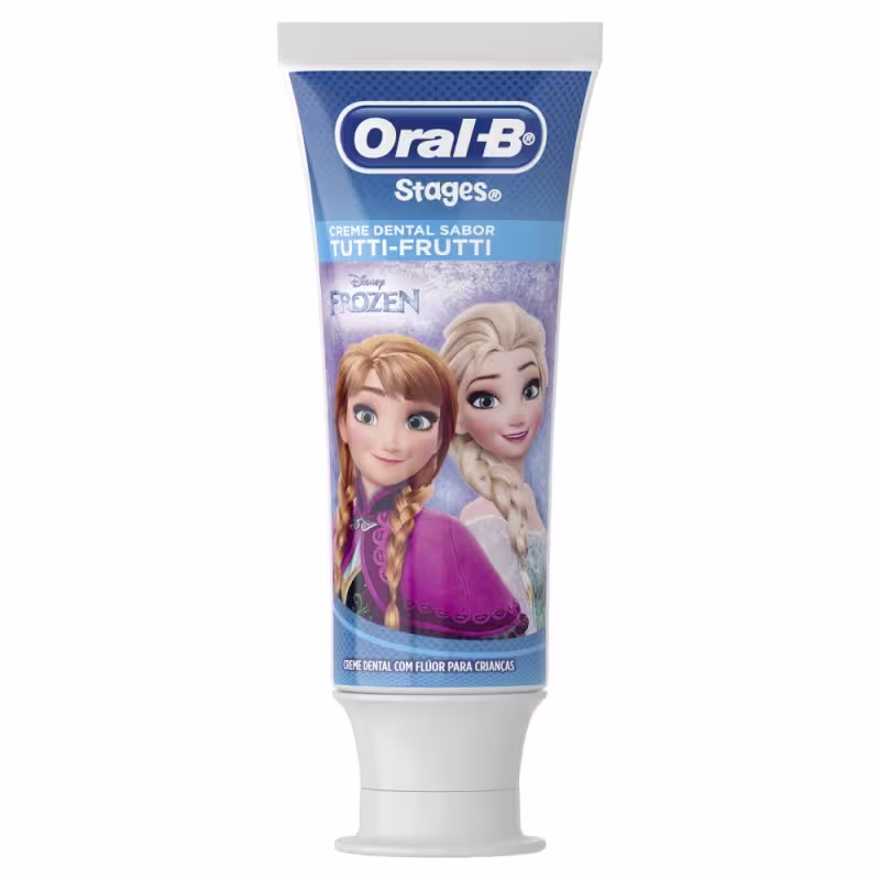 Creme Dental Oral-B Stages Disney Frozen/Spiderman 100g
