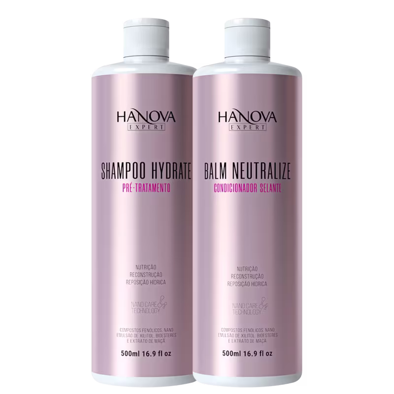 Kit Hanova Expert Regeneração Capilar Duo (2 Produtos)