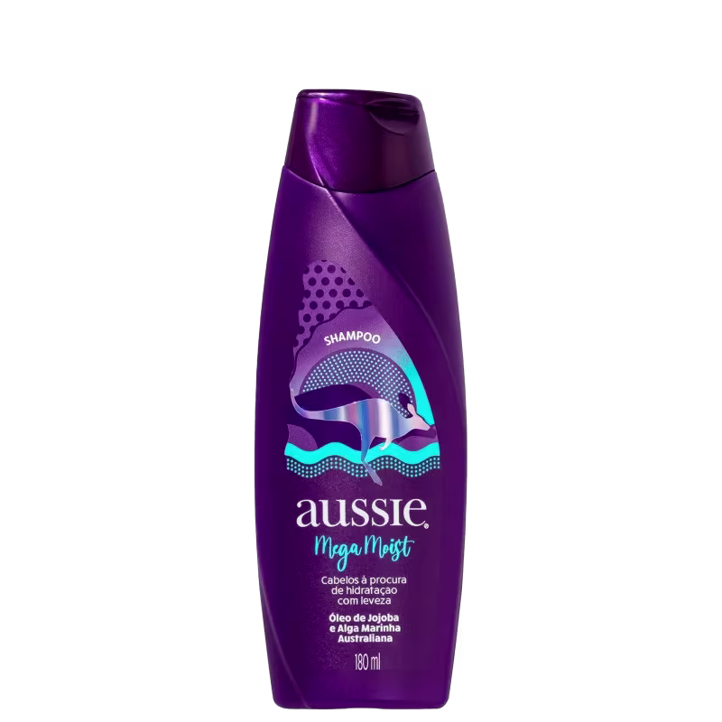 Kit Aussie Mega Moist Shampoo (3 Unidades)