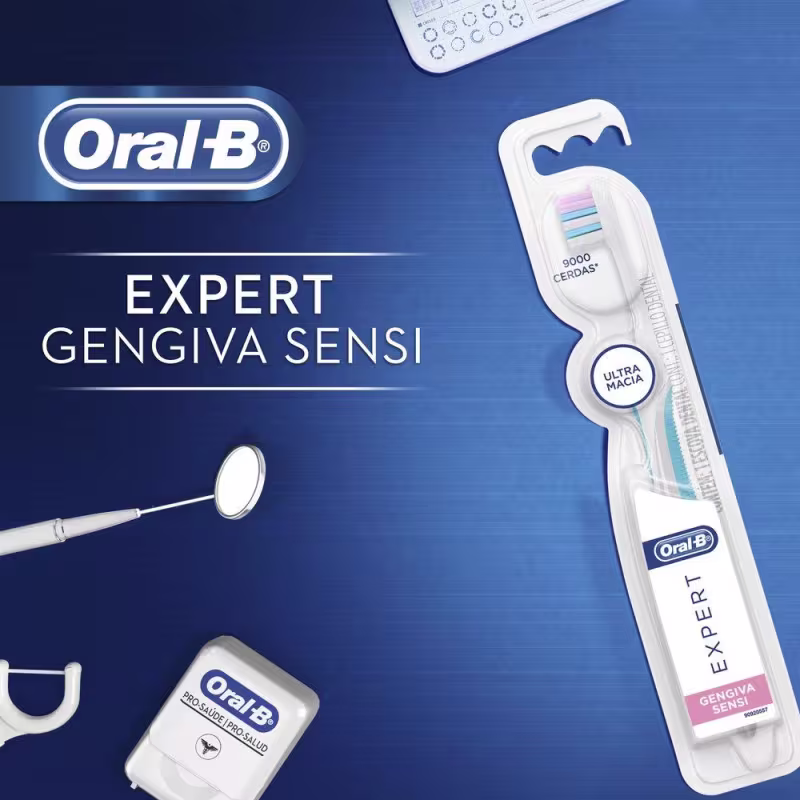 Escova Dental Oral-B Expert Gengiva Sensi 1 Unidade