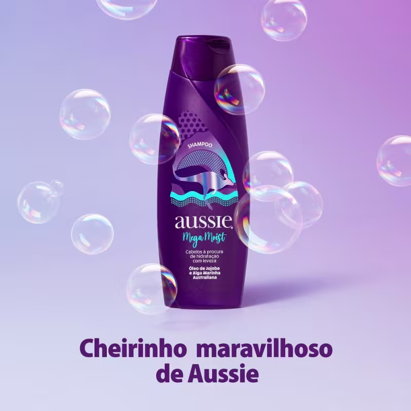 Kit Aussie Mega Moist Trio (3 Produtos)