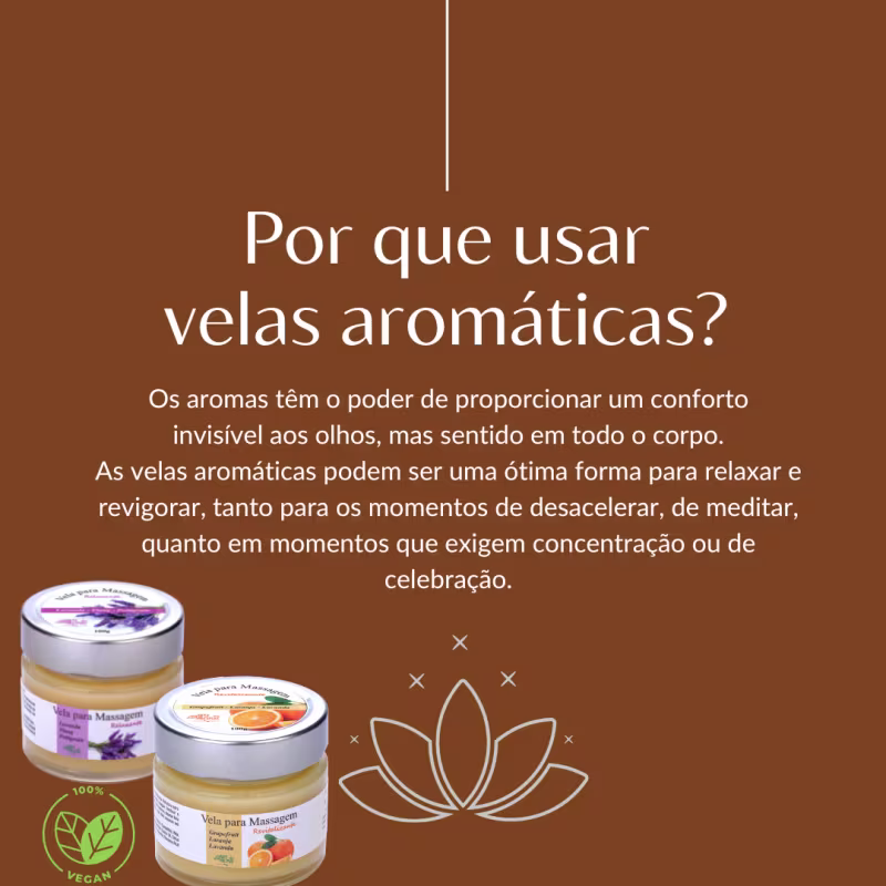 Kit Arte dos Aromas Velas para Massagem (2 Produtos)