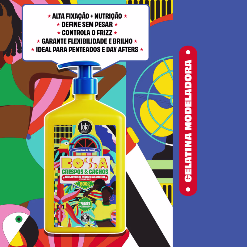 Kit Lola From Rio Bossa Crespos & Cachos Finalizador (2 Produtos)