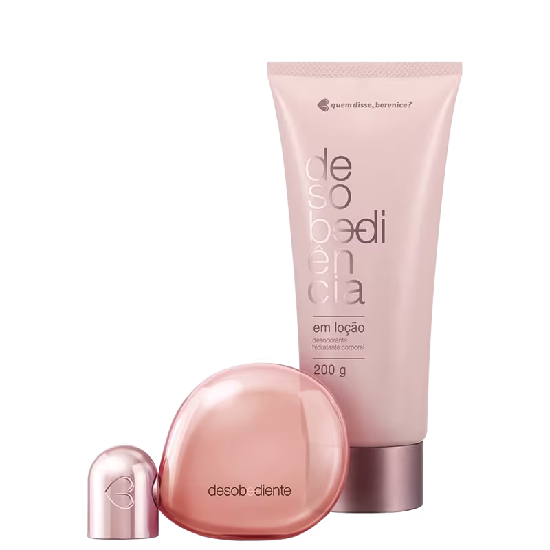 Conjunto Desobediente Quem Disse, Berenice? - Eau de Parfum 100ml + Loção Hidratante Desodorante Corporal 200g
