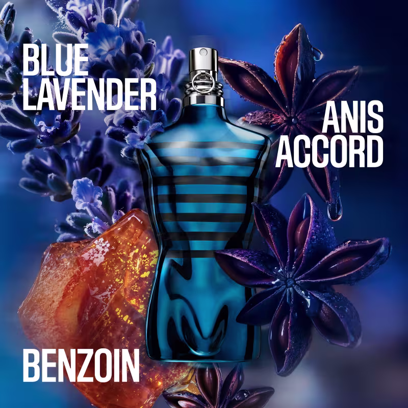 Perfume Importado Masculino Le Male in Blue Jean Paul Gaultier EDP, 75ml.