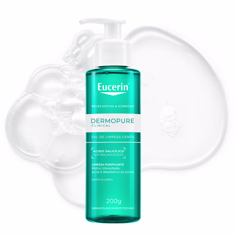 Eucerin DermoPure Clinical - Gel de Limpeza Gentil 200ml