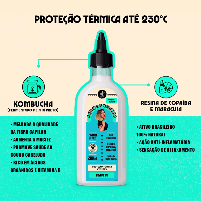 Kit Lola From Rio Danos Vorazes Trio Care (3 Produtos)