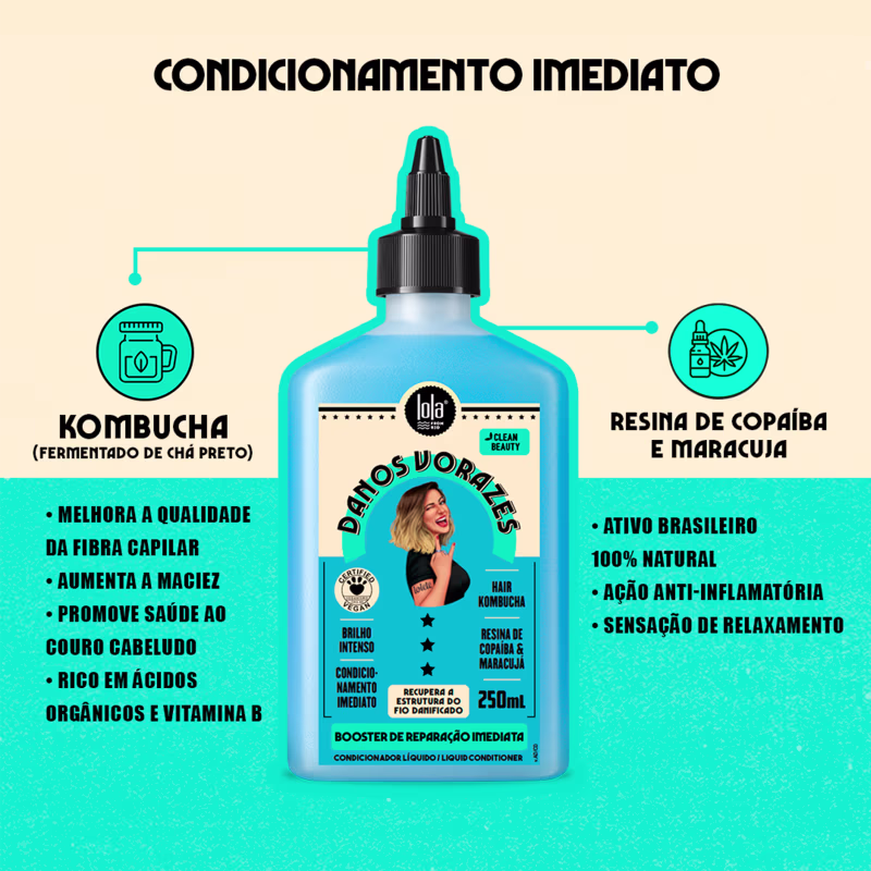Kit Lola From Rio Danos Vorazes Trio Care (3 Produtos)