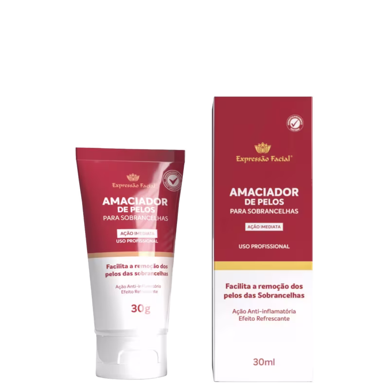 Amaciador de Pelos Expressão Facial Hintz Cosmetics 30g