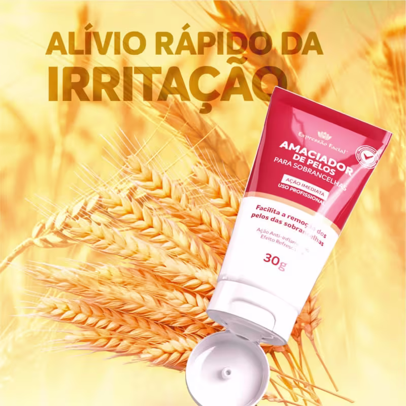 Amaciador de Pelos Expressão Facial Hintz Cosmetics 30g
