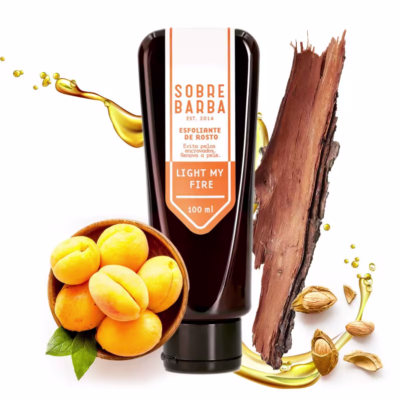 Sobrebarba Light My Fire - Esfoliante Facial 100ml