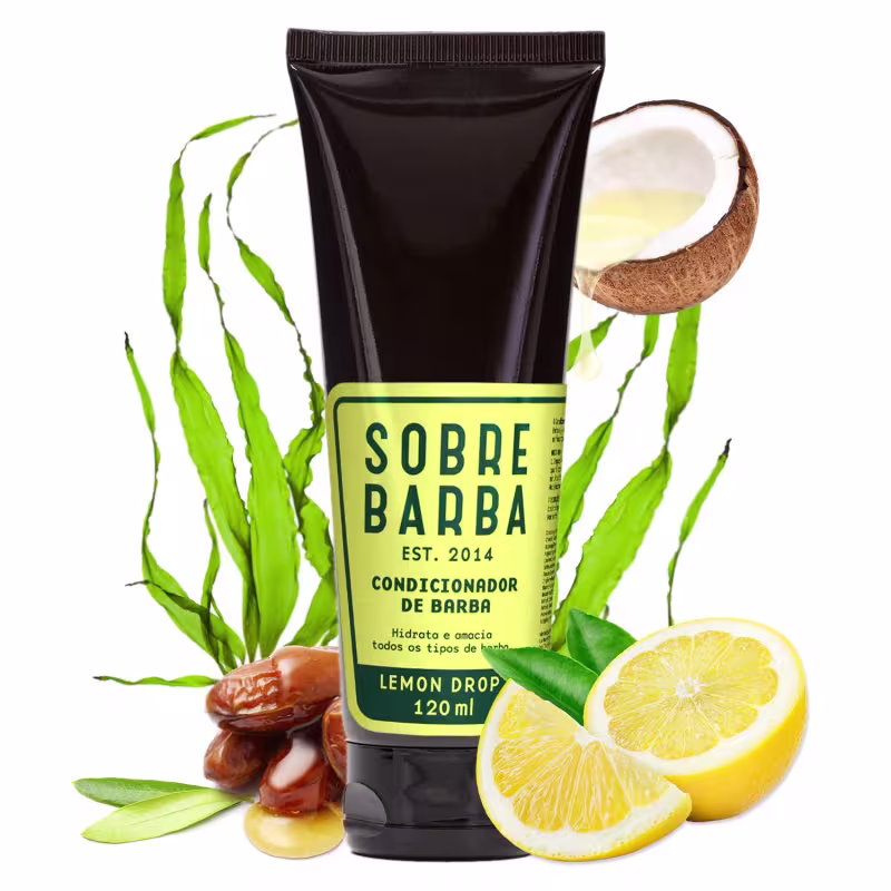 Sobrebarba Lemon Drop - Condicionador para Barba 120ml