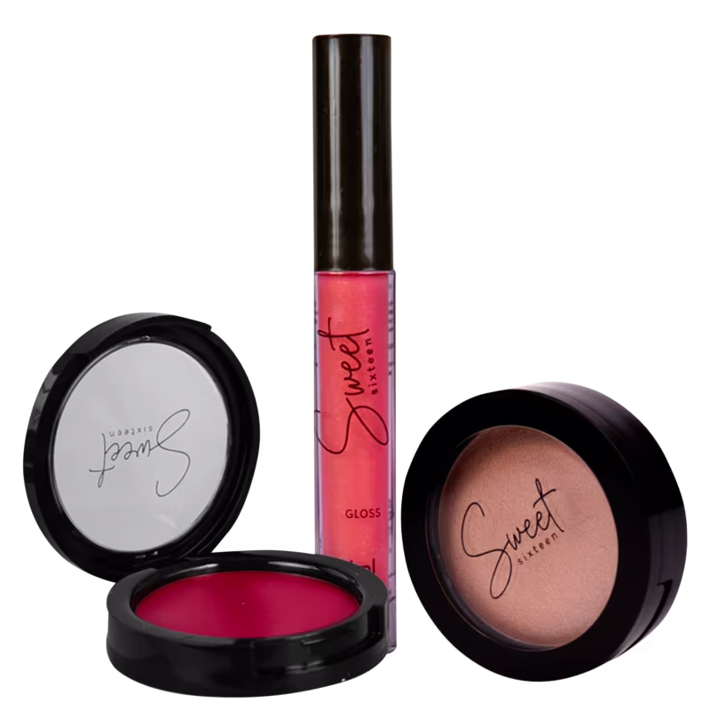 Kit Sweet Sixteen Trio Ideal Make Up (3 Produtos)