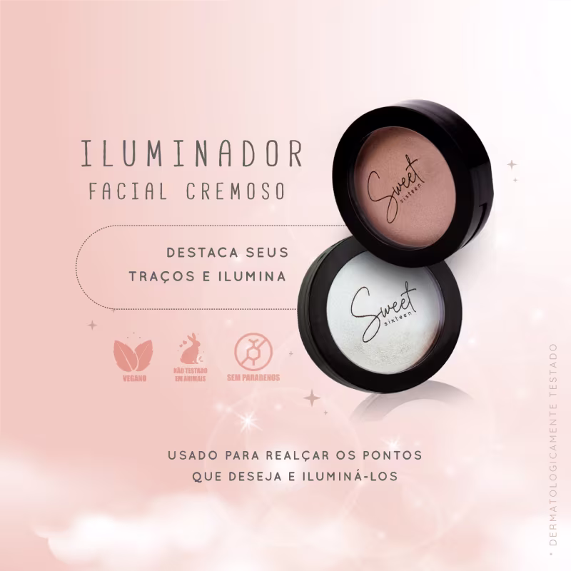 Kit Sweet Sixteen Trio Ideal Make Up (3 Produtos)