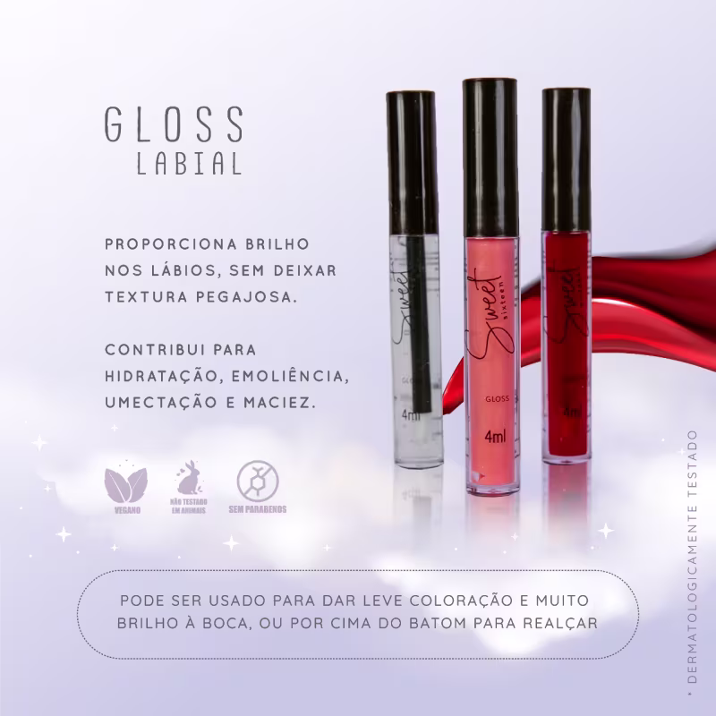 Kit Sweet Sixteen Trio Ideal Make Up (3 Produtos)