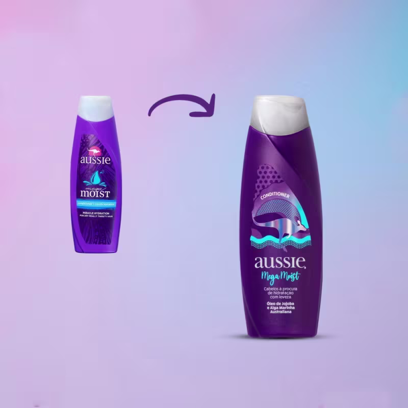 Kit Aussie Mega Moist (2 Produtos)
