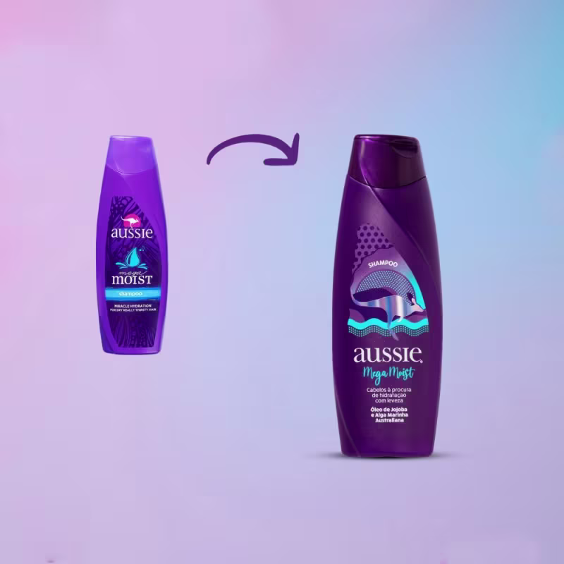 Kit Aussie Mega Moist (2 Produtos)