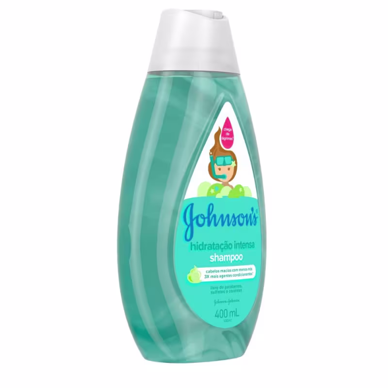 Shampoo Johnson's Hidratação Intensa 400mL