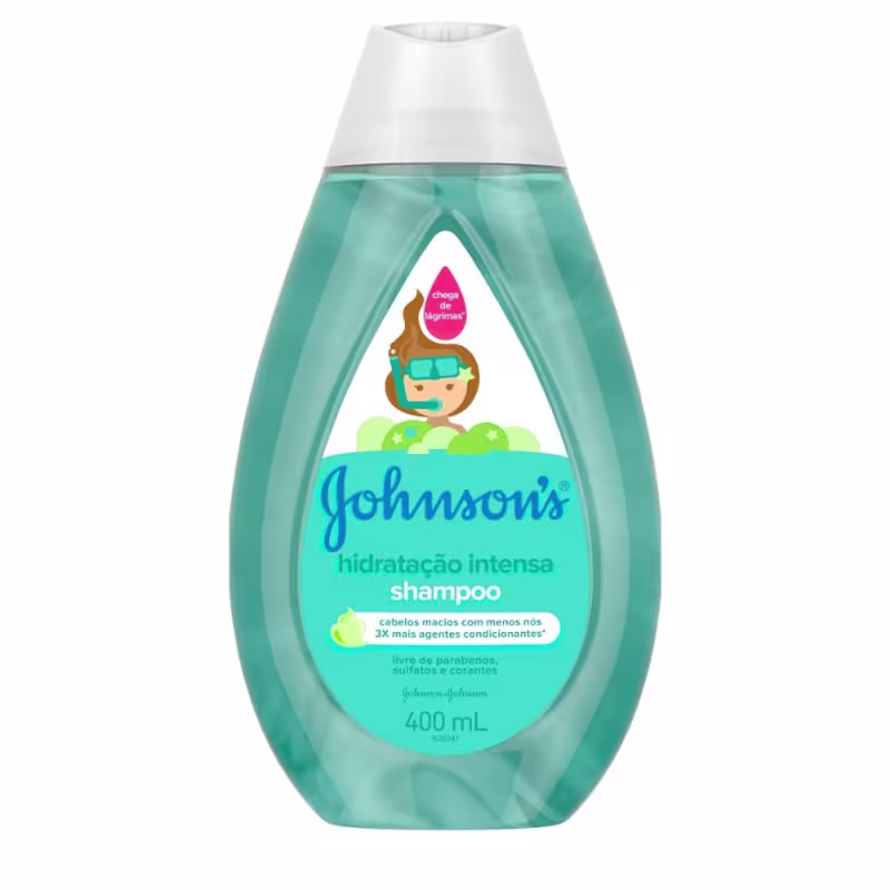 Shampoo Johnson's Hidratação Intensa 400mL
