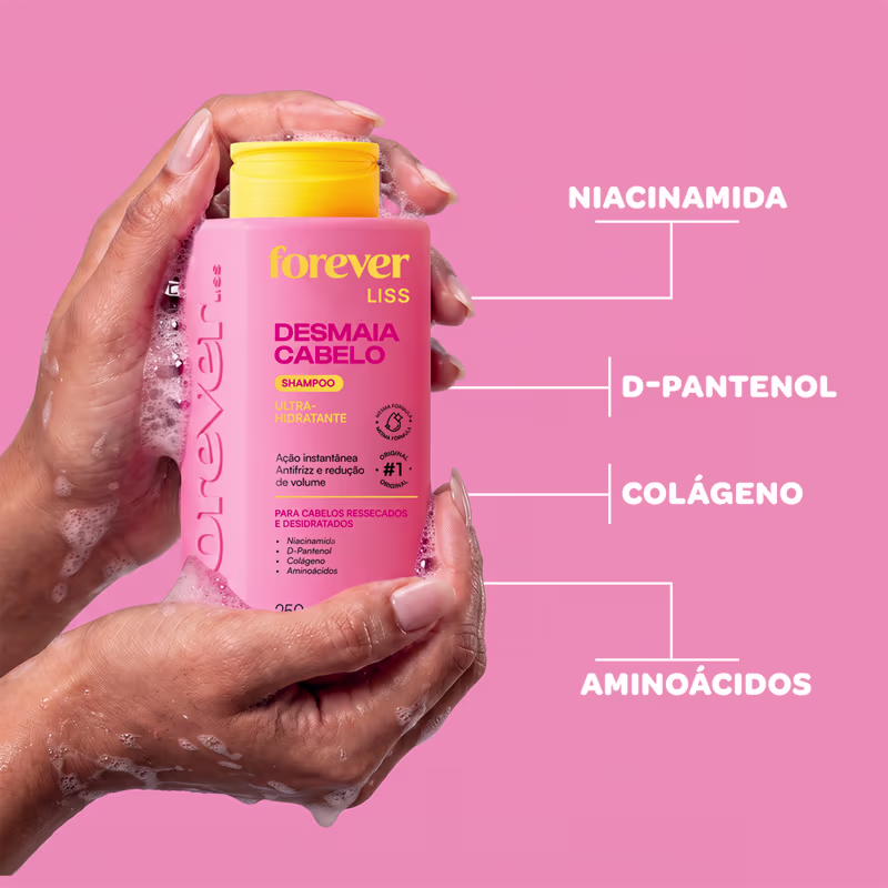 Forever Liss Desmaia Cabelo - Shampoo 250ml