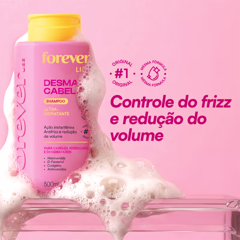 Forever Liss Desmaia Cabelo - Shampoo 500ml