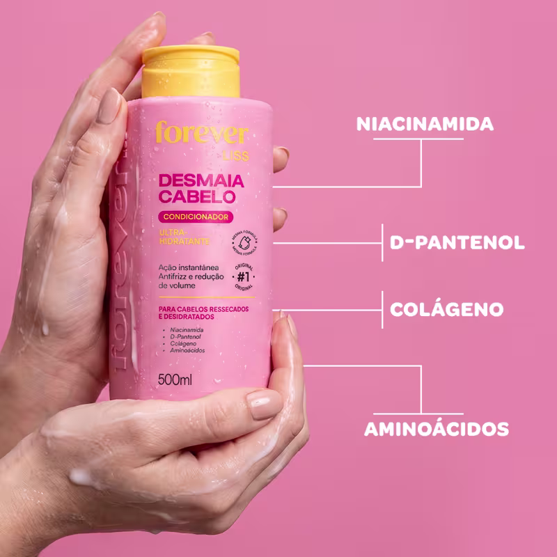 Forever Liss Desmaia Cabelo - Condicionador 500ml
