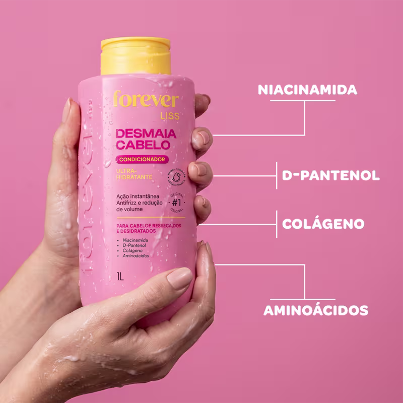Forever Liss Desmaia Cabelo - Condicionador 1L