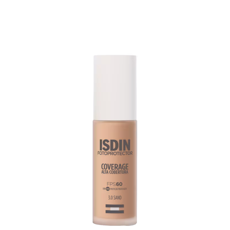 Base Isdin FotoProtector Coverage FPS60 3.0 Sand Com 30g