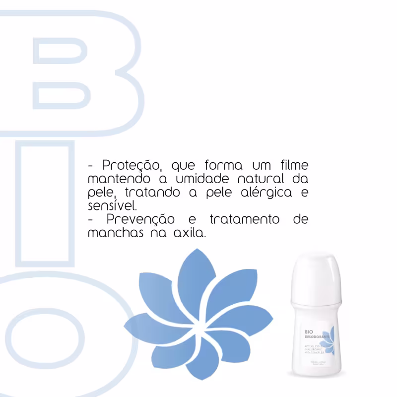 Nena Gugél Biocosméticos Colágeno + Hialurônico - Biodesodorante Roll-on 55ml