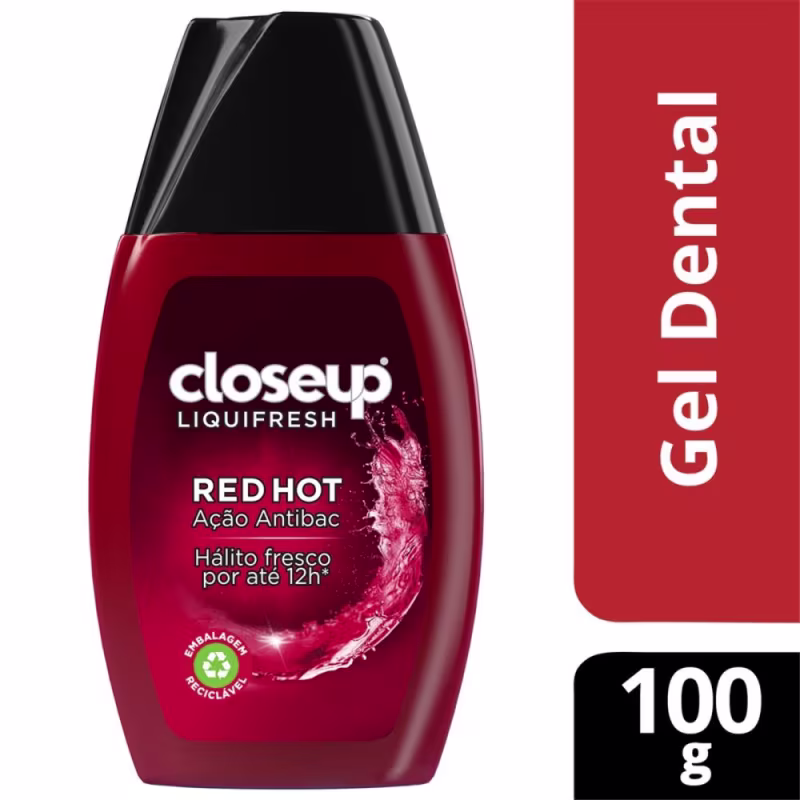 Gel Dental Close Up Liquifresh Red Hot  100g